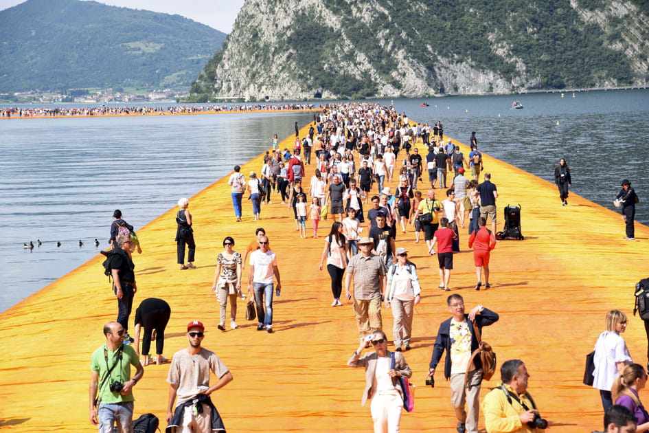 2016&nbsp;: &quot;The Floating Piers&quot; (Les jet&eacute;es flottantes)