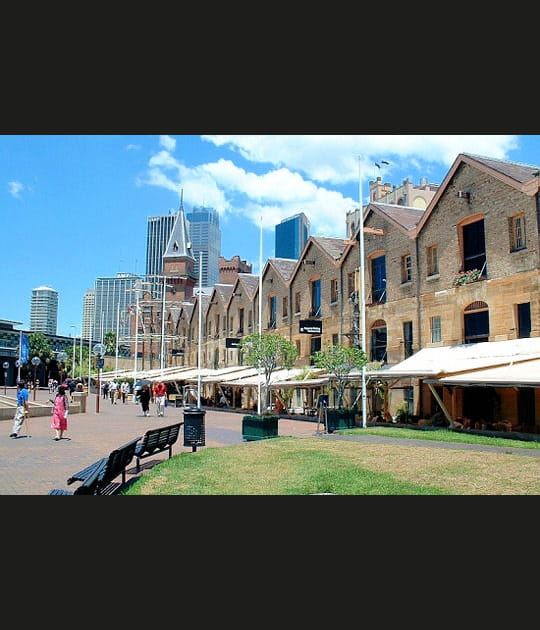 Le quartier de Rocks &agrave; Sydney
