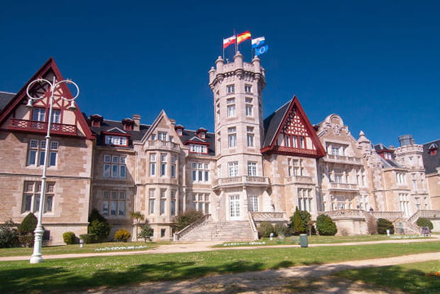 Le palais royal de la Magdalena à Santander