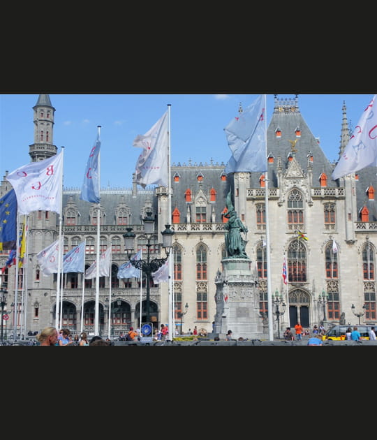 Le Markt, Bruges, Belgique