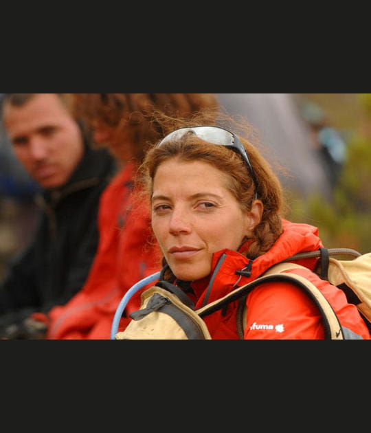 Sofia pr&ecirc;te &agrave; braver le froid