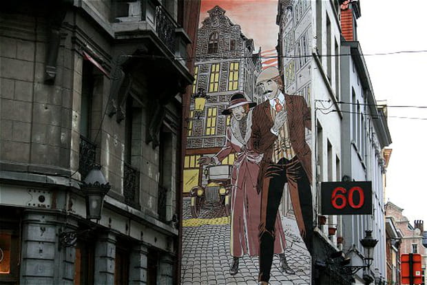 Quand la BD s'invite sur les murs de Bruxelles