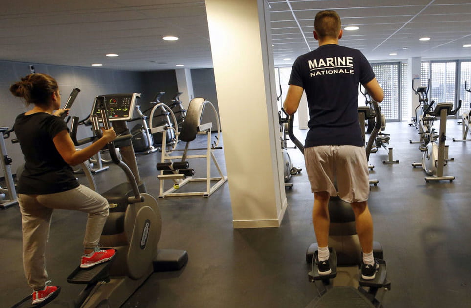 Nouvelle salle de gym du minist&egrave;re de la D&eacute;fense