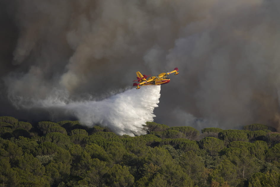 Canadair &agrave; l'oeuvre