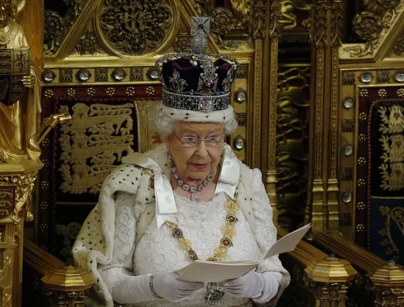 Elle discourt &agrave; la Chambre des Lords
