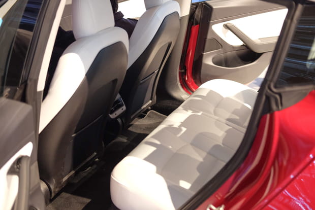 Il y a de la place à l'arrière