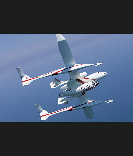 Dans les airs