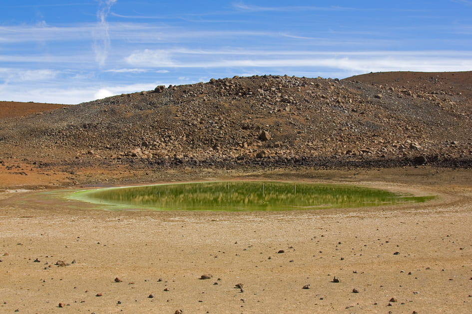 Le lac Waiau &agrave; Hawa&iuml;
