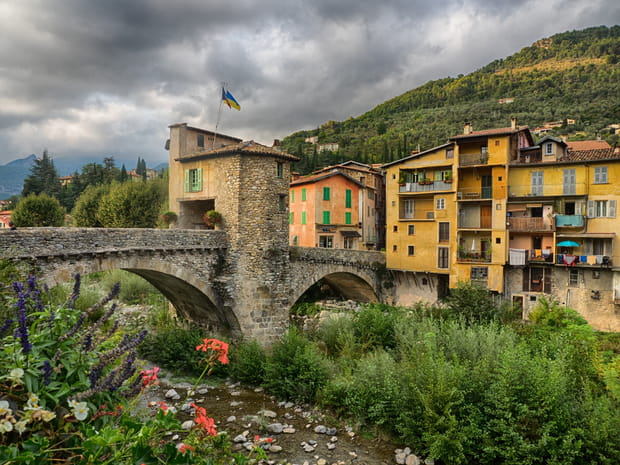 Sospel, traversée par la Bévéra