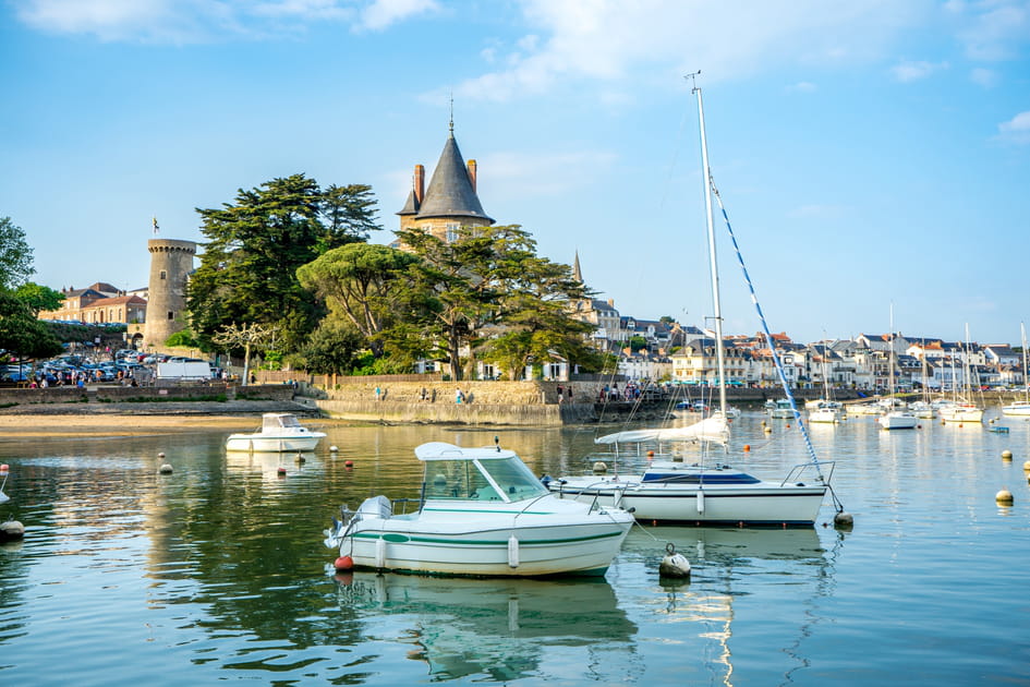 Pornic, sur la C&ocirc;te de Jade