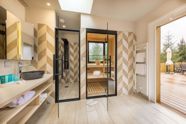 Un spa privatif face aux Vosges