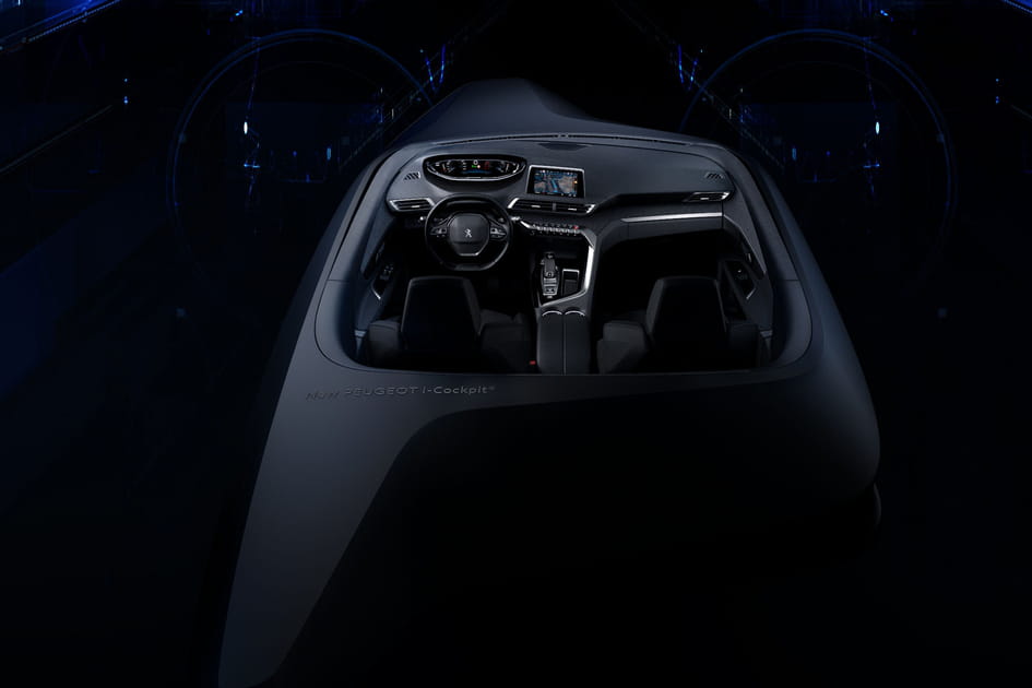 Un vrai simulateur d'habitacle pour d&eacute;couvrir le nouvel i-cockpit