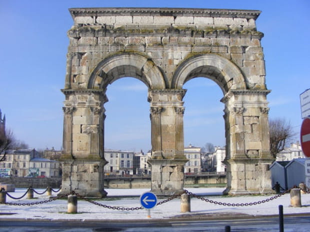 Le centre historique de Saintes