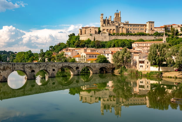 Béziers, traversée par l'Orb