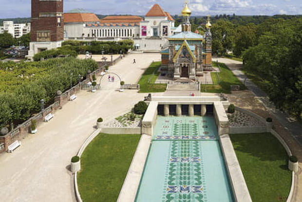 La Mathildenhöhe à Darmstadt (Allemagne)