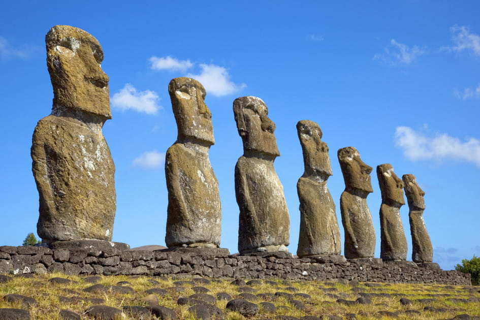 Les statues de l'Ile de P&acirc;ques