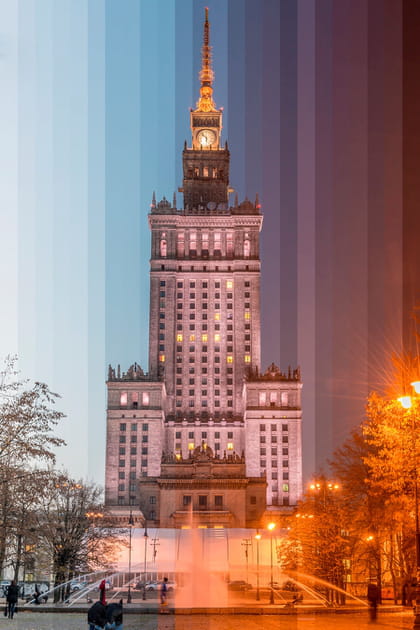 Palais de la culture et de la science en Pologne