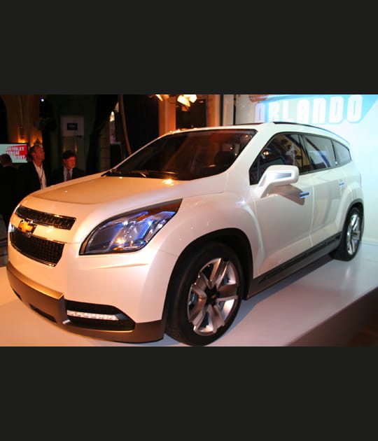 Chevrolet Orlando&nbsp;: 7&nbsp;places &agrave; bord