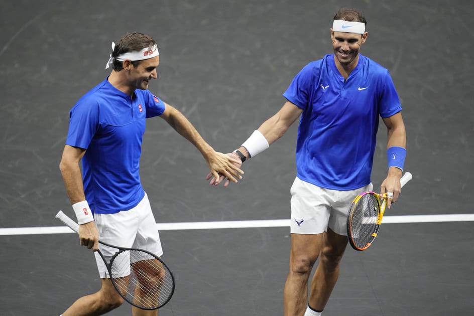 Les plus belles photos du match d'adieu de Roger Federer