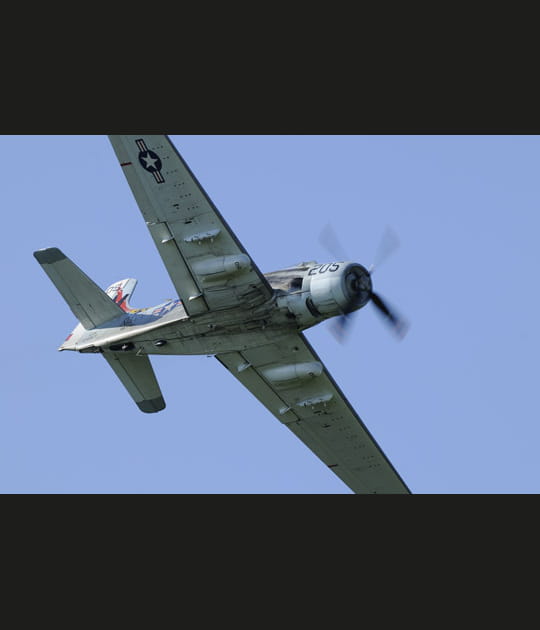 Le Spad crache son huile