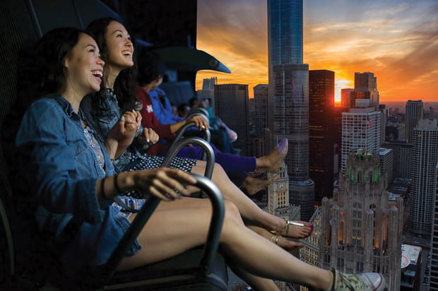 Flyover, la nouvelle attraction immersive de Chicago