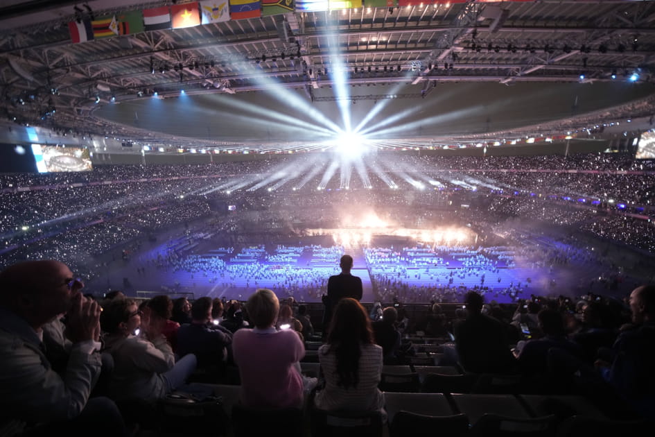 Un show &eacute;lectro au Stade de France
