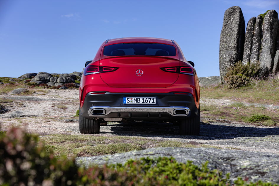 Plus de changements sur la face arri&egrave;re du GLE Coup&eacute;