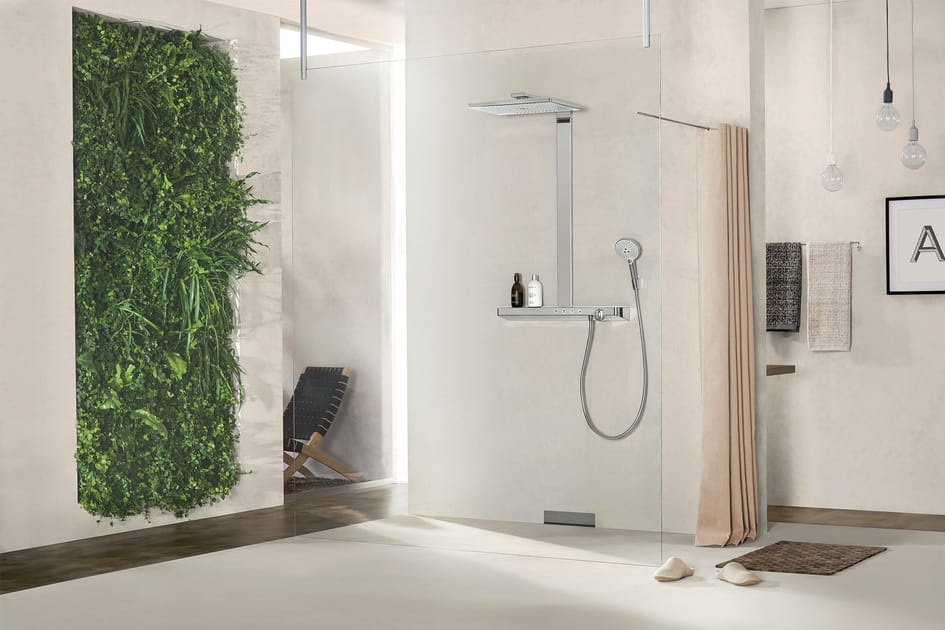 Un rideau de douche design