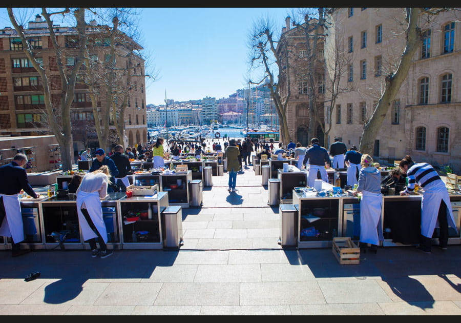 En plein tournage &agrave; Marseille