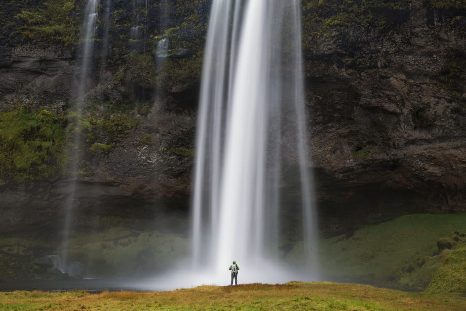 Cascade magique d'Islande