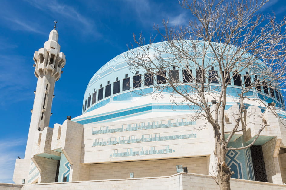 La mosqu&eacute;e du roi Abdallah Ier