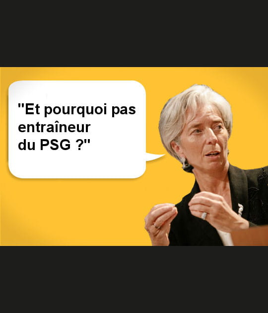 Lagarde droit au but