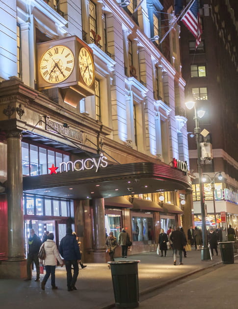 La cha&icirc;ne de grands magasins Macy's