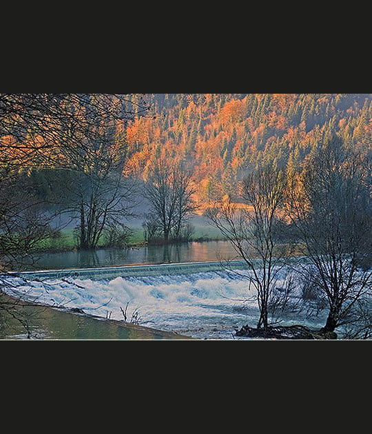 Le barrage de Rosureux