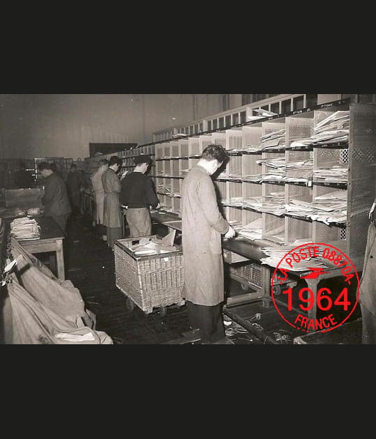 En 1964, le code postal n'existe pas....