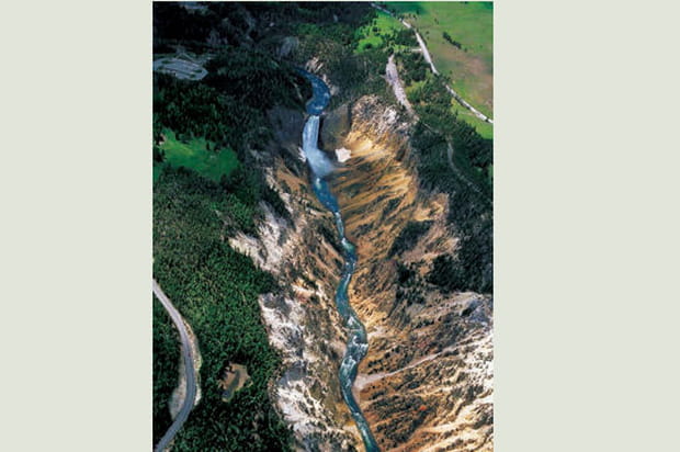 Les chutes de Yellowstone