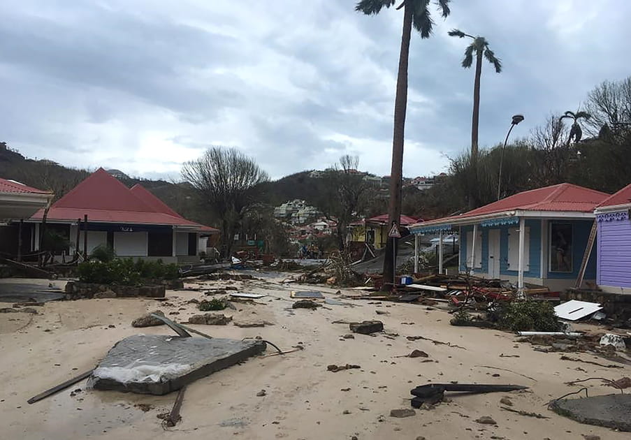 Une plage de Gustavia (Saint-Barth&eacute;l&eacute;my)