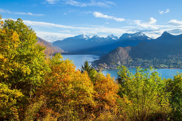 Le Lac d'Annecy, le plein de fêtes à l'automne