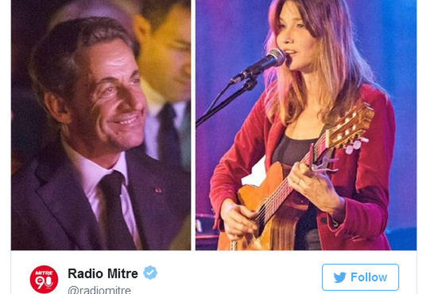 Nicolas Sarkozy : à Buenos Aires, d'abord une conférence puis un concert de Carla