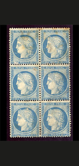 Timbres&nbsp;avec&nbsp;de&nbsp;nombreux&nbsp;d&eacute;fauts&nbsp;:&nbsp;300&nbsp;&euro;