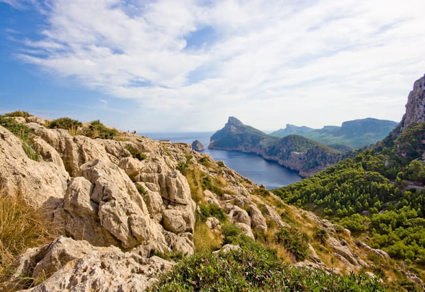 Le cap de Formentor, Baléares, Espagne