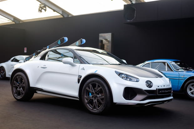 Alpine dévoile l'A110 SportsX au Festival Automobile International