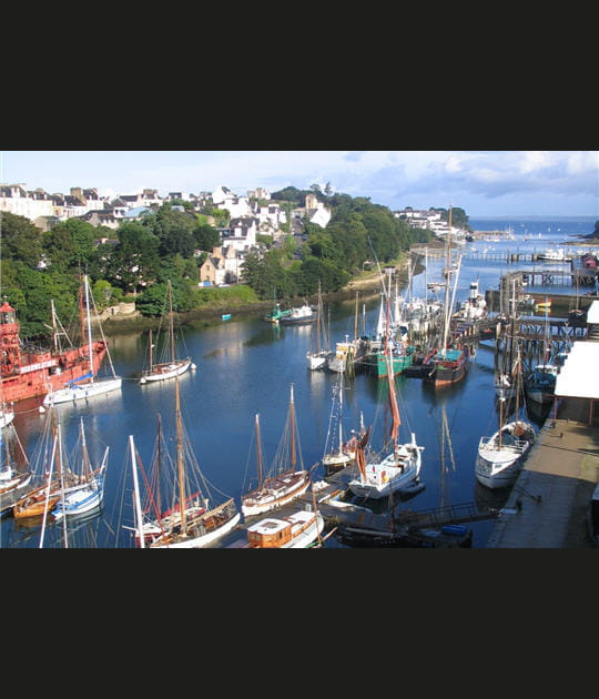 Le Port Rhu, un mus&eacute;e sur l'eau