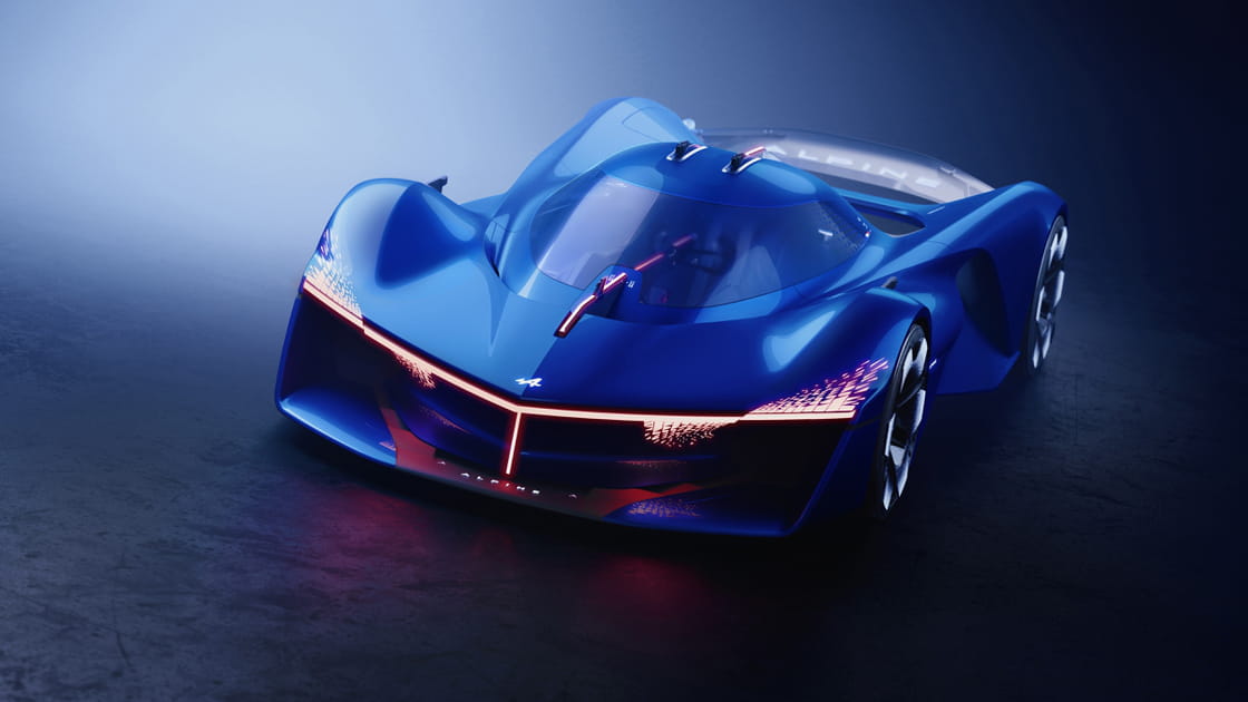 Le concept fou d'Alpine&nbsp;: une monoplace toute en transparence