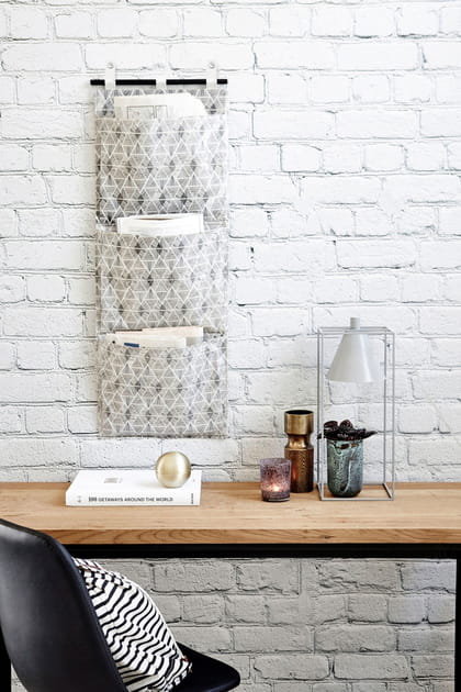 Un rangement mural styl&eacute;