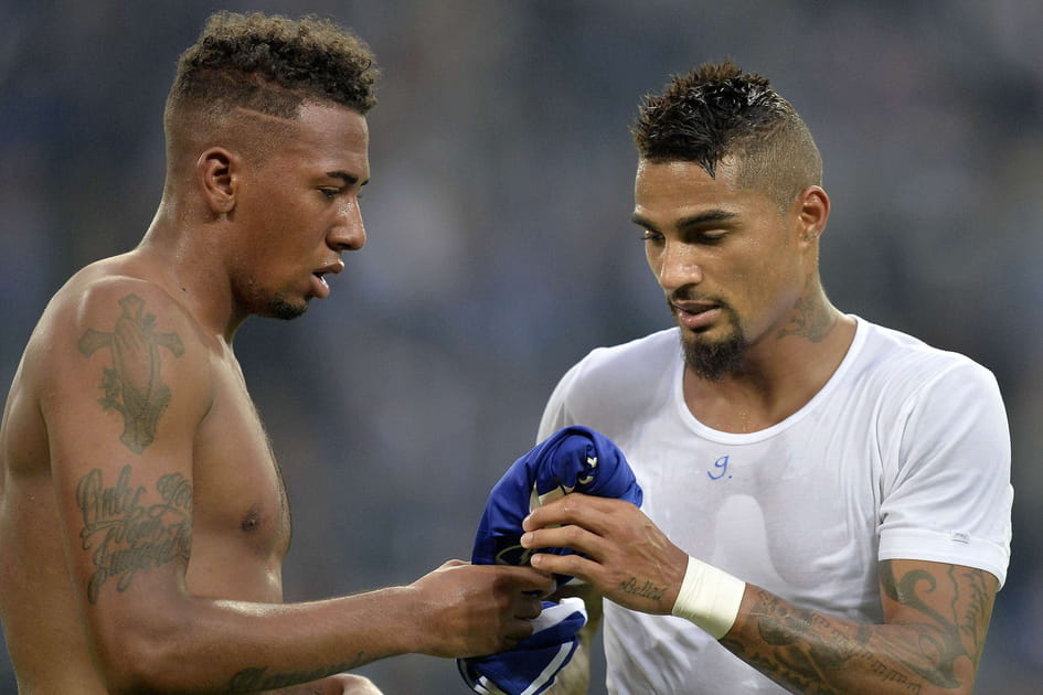 J&eacute;r&ocirc;me et K&eacute;vin-Prince Boateng