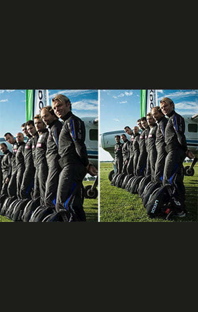 Cadrer l'ensemble de votre sujet