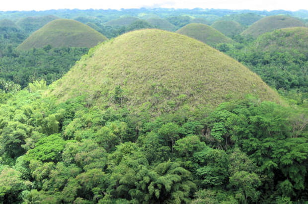 Les montagnes de Chocolat