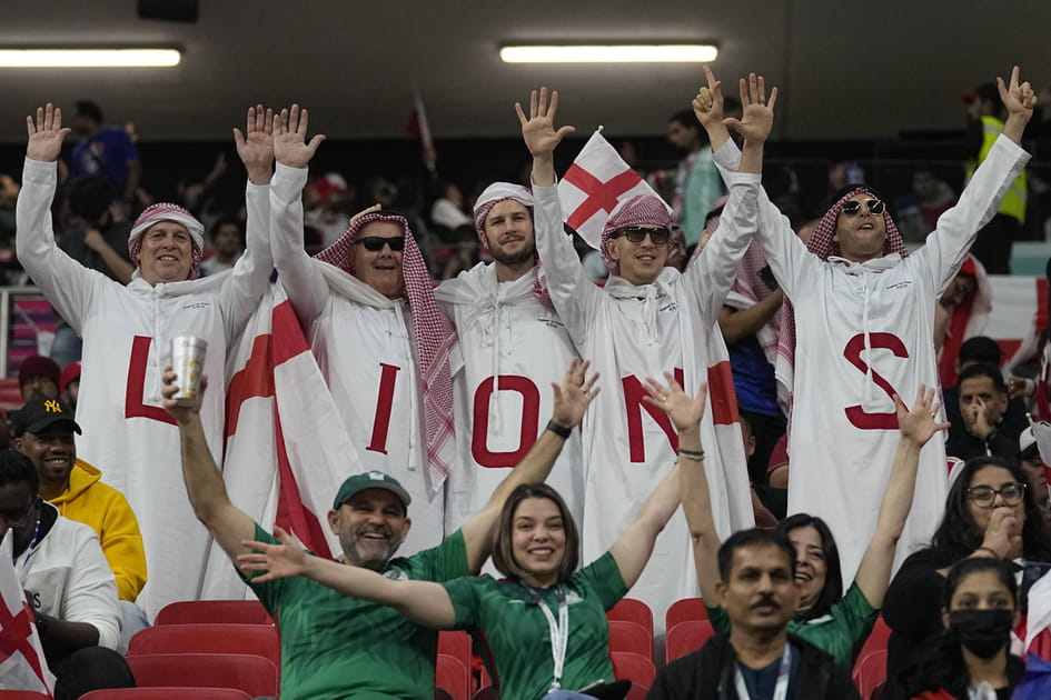 Les Three Lions en force