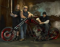 American Chopper : Moto de la police d'Abou Dhabi